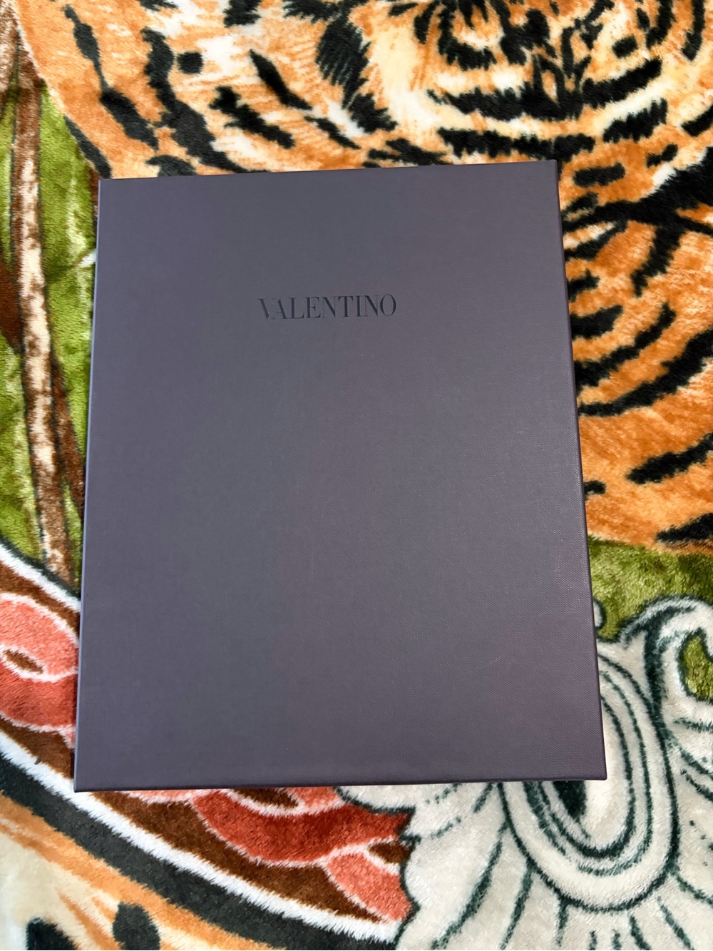 Valentino Plum Purple Logo Box